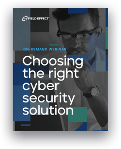 Webinar Preview - Choosing the Right Cyber Security Solution Webinar Preview - Choosing the Right Cyber Security Solution